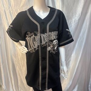 Disneyland Resort Nightmare Before Christmas Jack Skellington Baseball Jersey